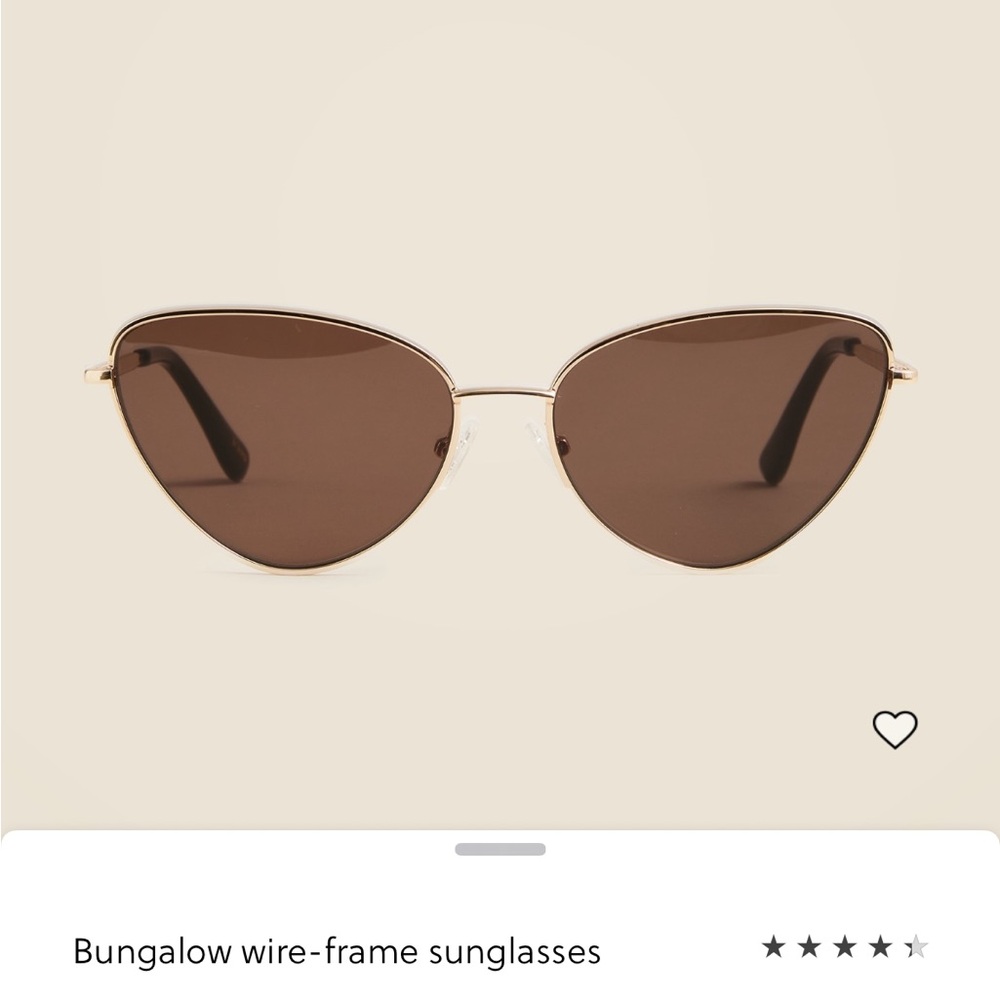 J. Crew Brown Cat-Eye Sunglasses